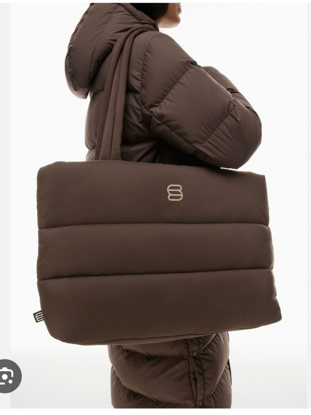 Aritzia super puff large tote